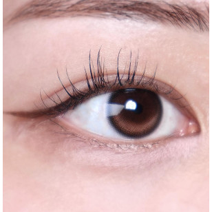 【散光】Olens Glowy Natural 1 month Mocha Brown 每月抛棄散光彩妝隱形眼鏡