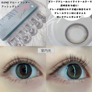 Olens 1Day Glowy Eyelighter Ash Gray(10P)