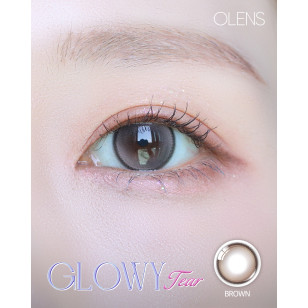 Olens 1Day Glowy Tear Brown 글로이 티어 브라운(20P)