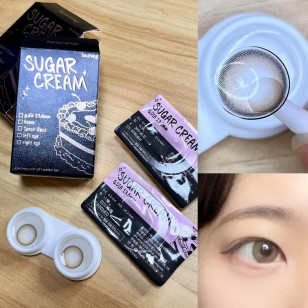 Lensrang Sugar Cream Monthly Ash Brown 슈가크림 애쉬 브라운