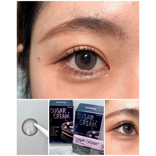Lensrang Sugar Cream Monthly Ash Gray 슈가크림 애쉬 그레이